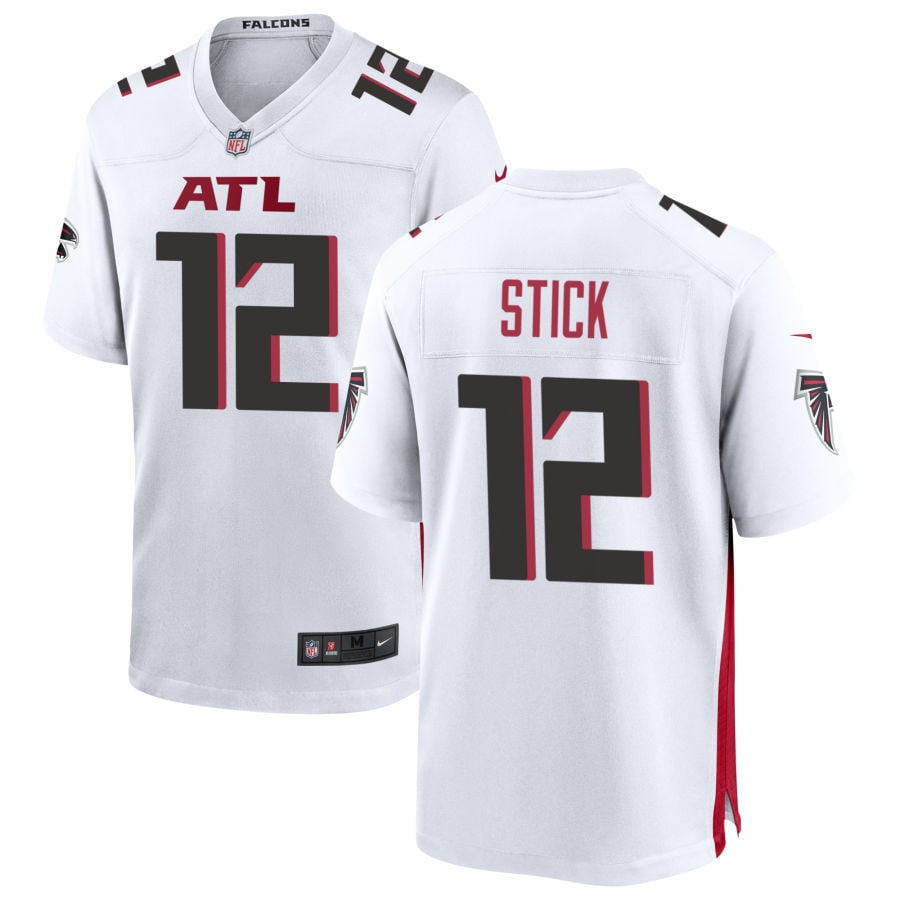 Easton Stick Atlanta Falcons 2025 Game Jersey - White