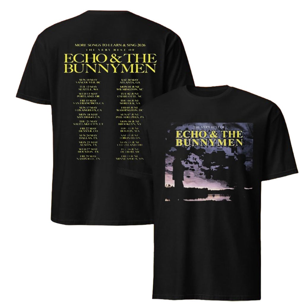 Echo & The Bunnymen June 19 2026 Minneapolis T-shirt