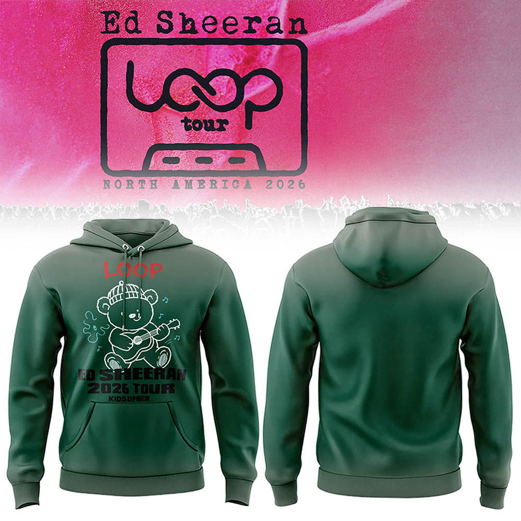 Ed Sheeran X Kidsuper Loop Tour North America 2026 Hoodie Ed Sheeran Merch Gift For Music Fans