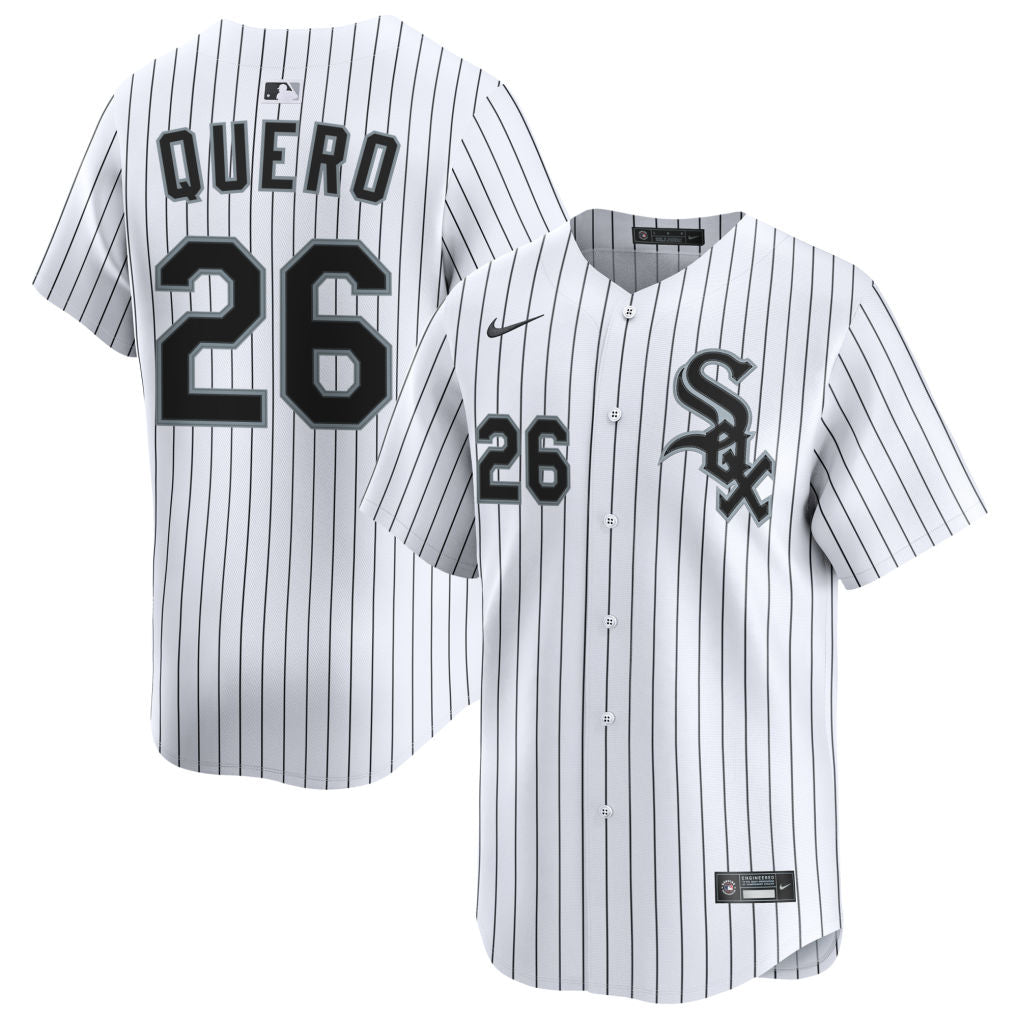 Edgar Quero Chicago White Sox 2026 Home Limited Jersey - White