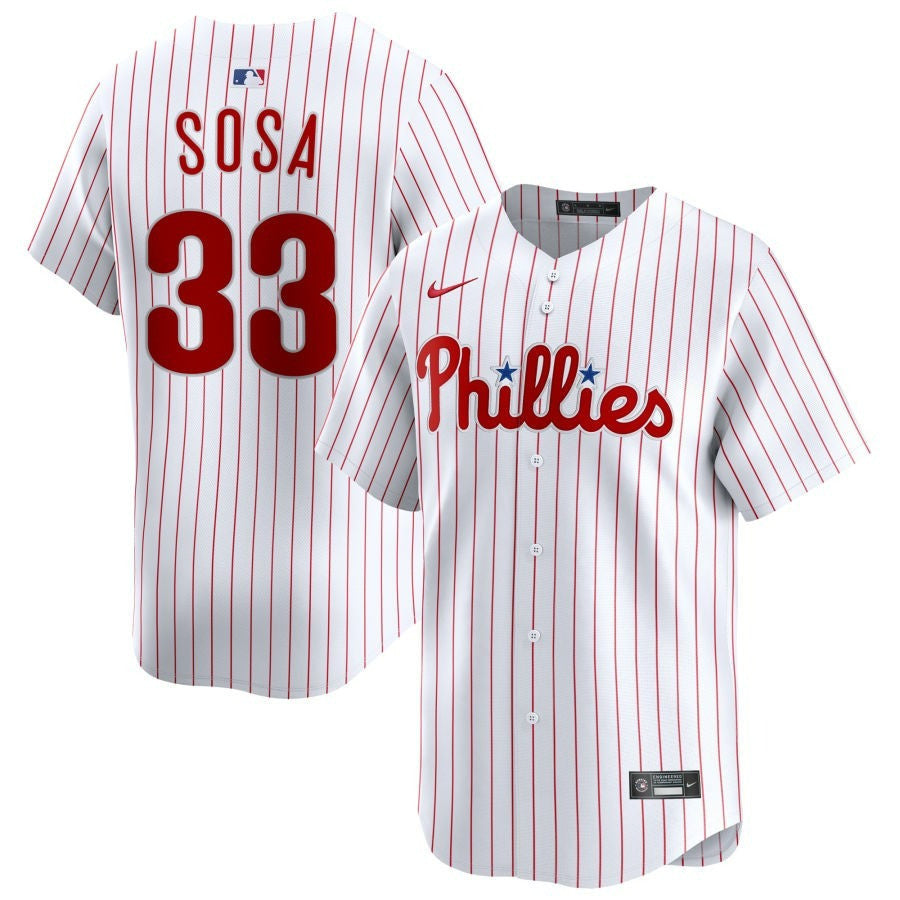 Edmundo Sosa Philadelphia Phillies 2025 Home Limited Jersey - White