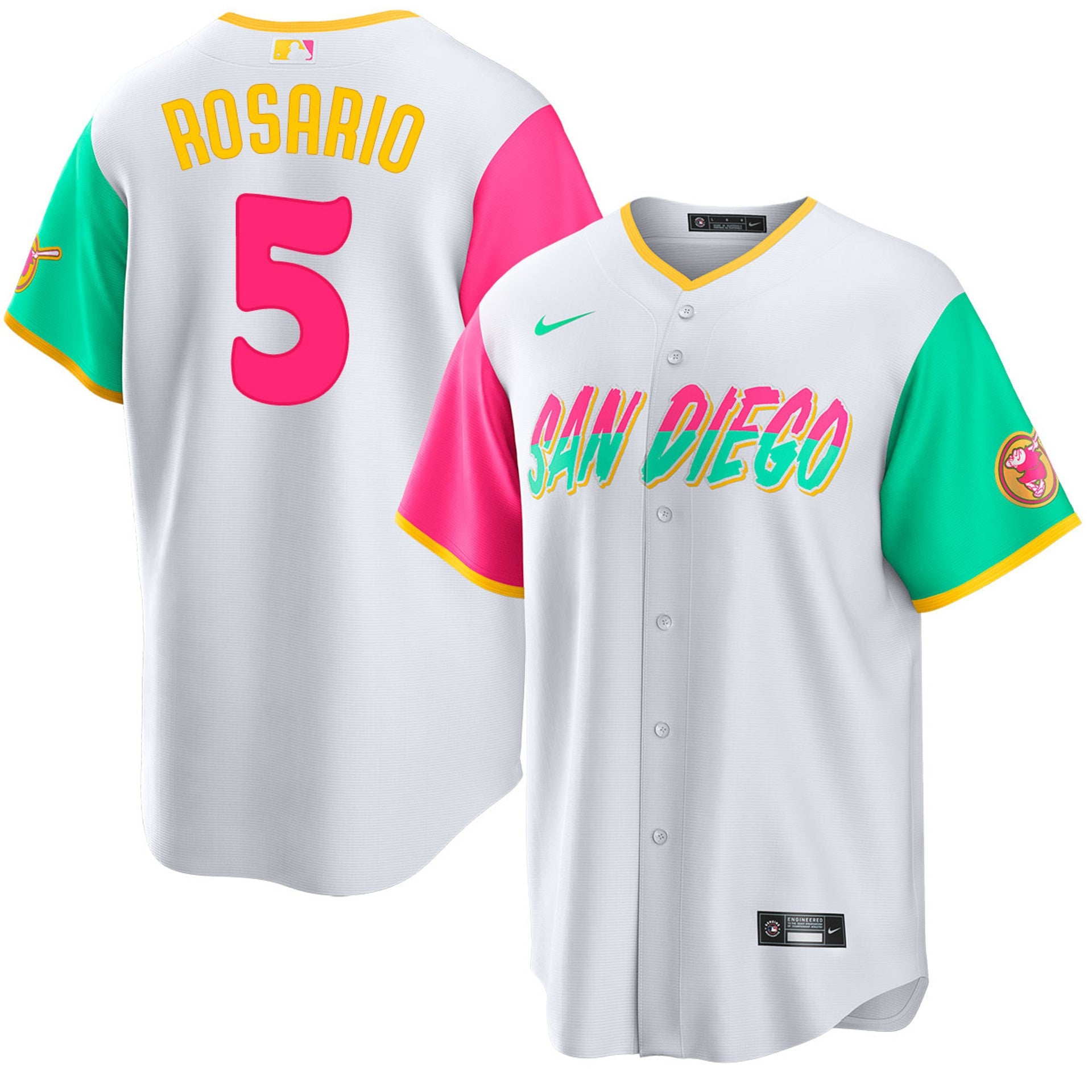 Eguy Rosario San Diego Padres 2025 City Connect Limited Jersey - White