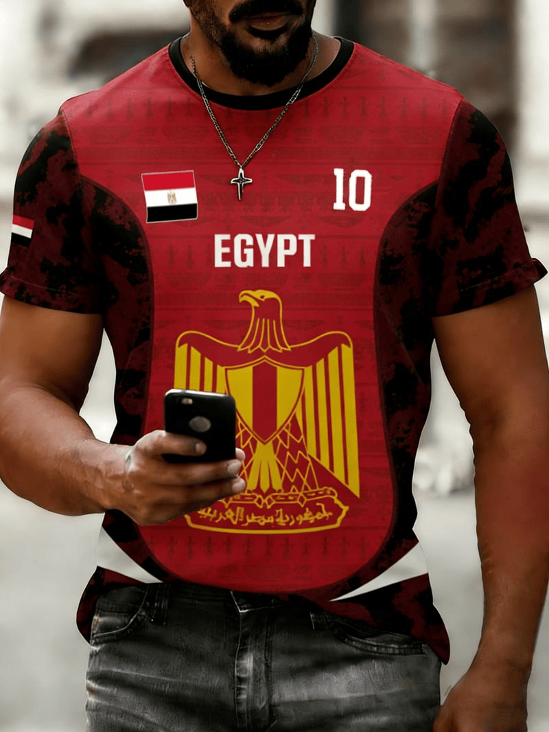 Egypt Soccer 2026 FIFA World Cup T-Shirt Egypt The Pharaohs Clothing Gift For Fan