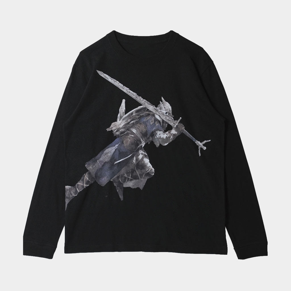 Elden Ring Merch 2026 Elden Ring Nightreign X Torch Torch Wylder Long Sleeve T-Shirt Black