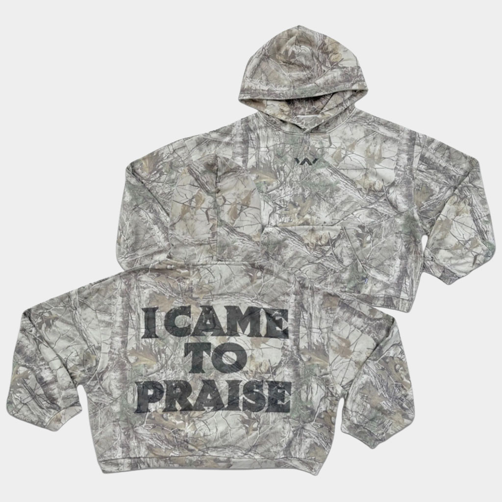 Elevation Church Merch I Came To Praise Camo Hoodie Gifts Ideas For Christian Men