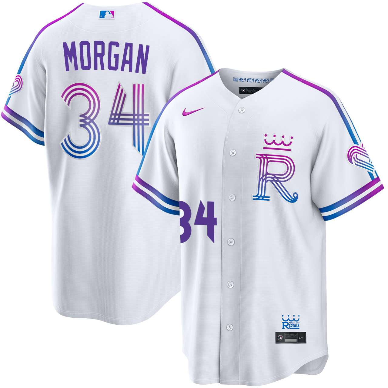 Eli Morgan Kansas City Royals 2026 City Connect Jersey - White