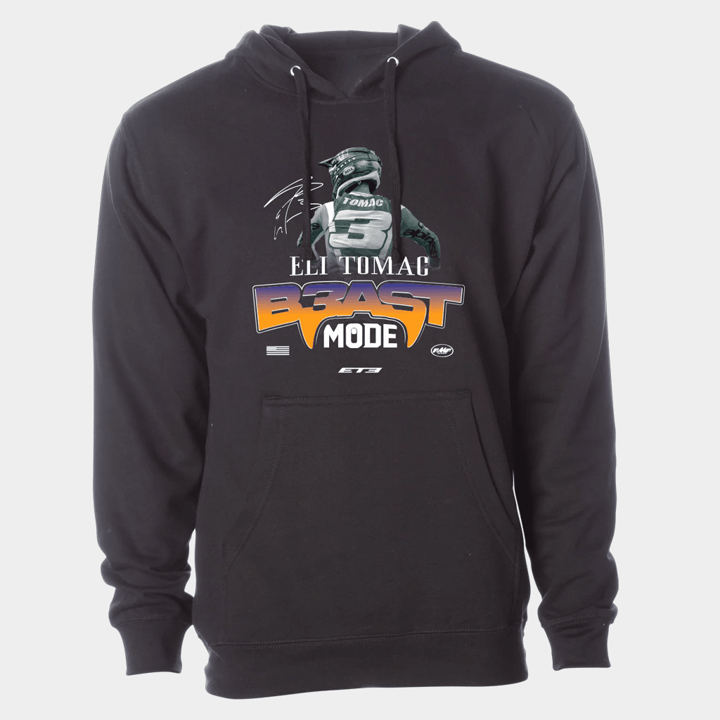 Eli Tomac Merch Eli Tomac Beast Mode Hoodie Gift Ideas For Husband
