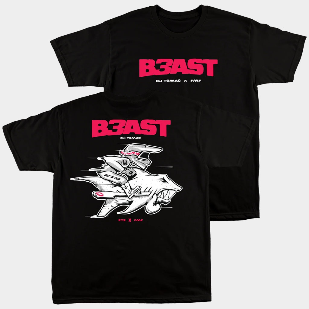 Eli Tomac Merch Jaws B3ast T-Shirt Eli Tomac Shirt Birthday Gift For Him