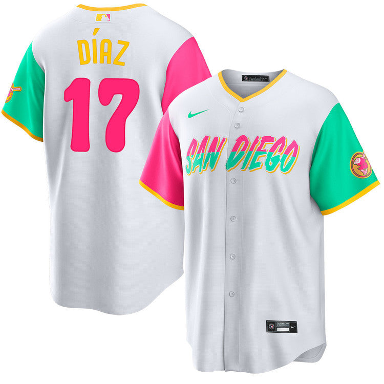 Elias Diaz San Diego Padres 2025 City Connect Limited Jersey - White