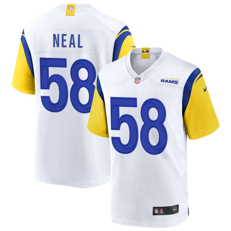 Elias Neal Los Angeles Rams 2025 Alternate Jersey - White
