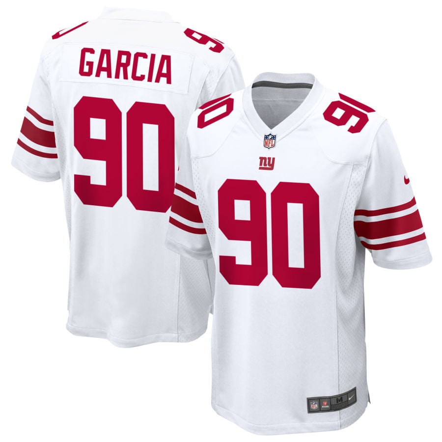 Elijah Garcia New York Giants 2025 Game Jersey - White