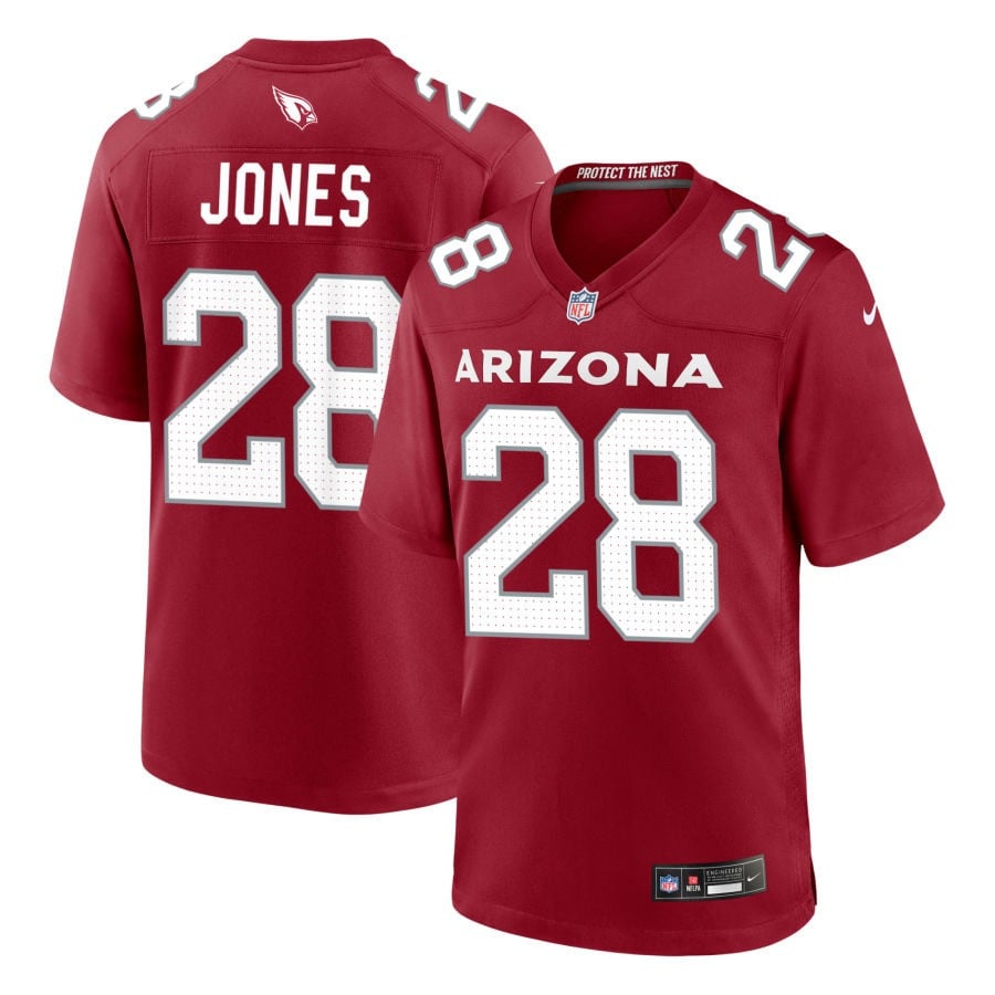 Elijah Jones Arizona Cardinals 2025 Game Jersey - Cardinal