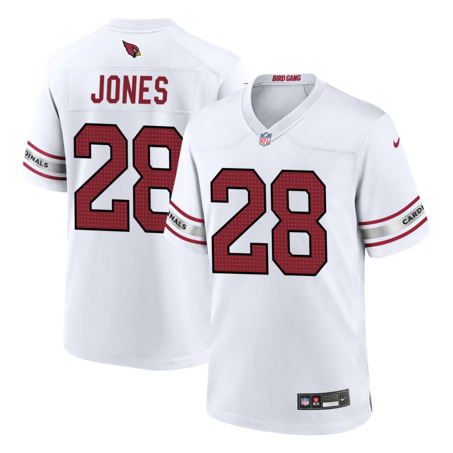 Elijah Jones Arizona Cardinals 2025 Game Jersey - White