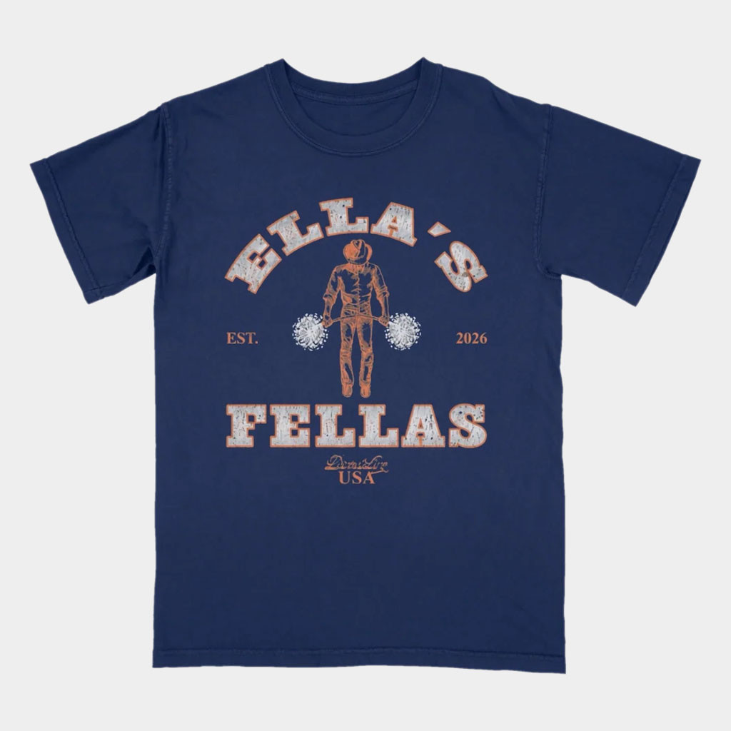 Ella Langley Auburn Merch 2026 Auburn Ella's Fellas T-Shirt The Dandelion Tour Merch Fan Gifts