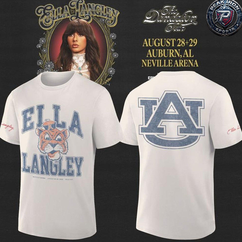 Ella Langley Auburn Merch Choosin Auburn T-Shirt The Dandelion Tour 2026 Shirt Gift For Fans