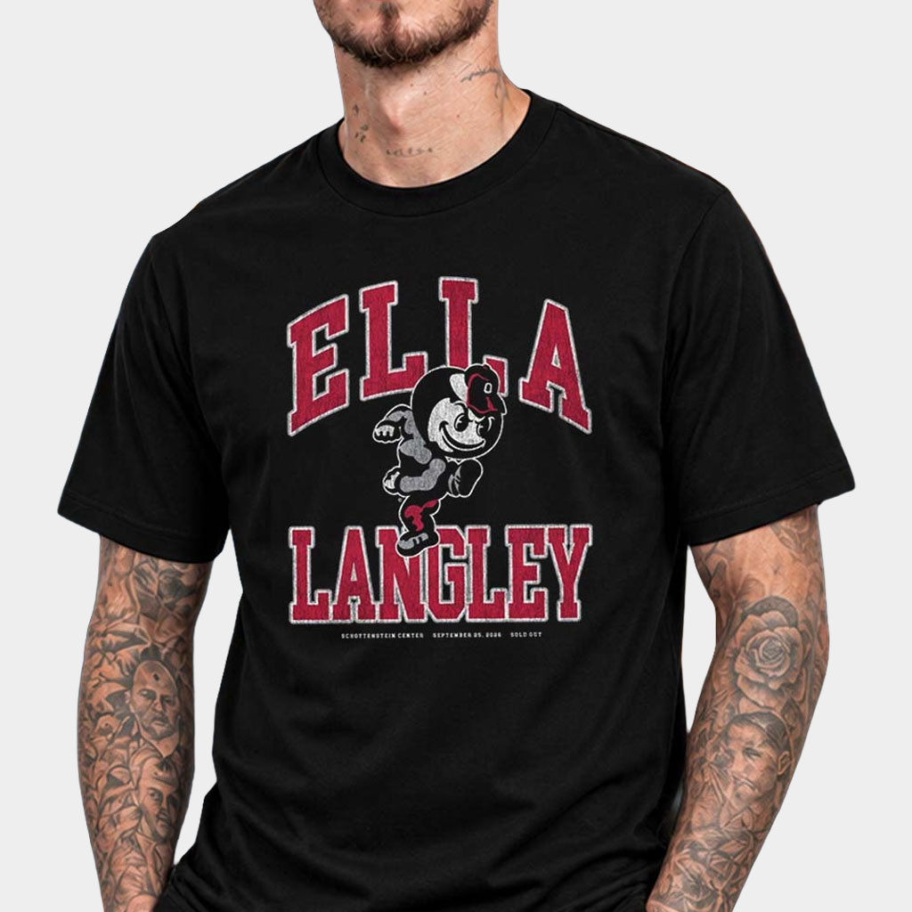 Ella Langley Columbus Ohio Merch 2026 Ella Langley Tour T-Shirt Black Present For Music Lovers
