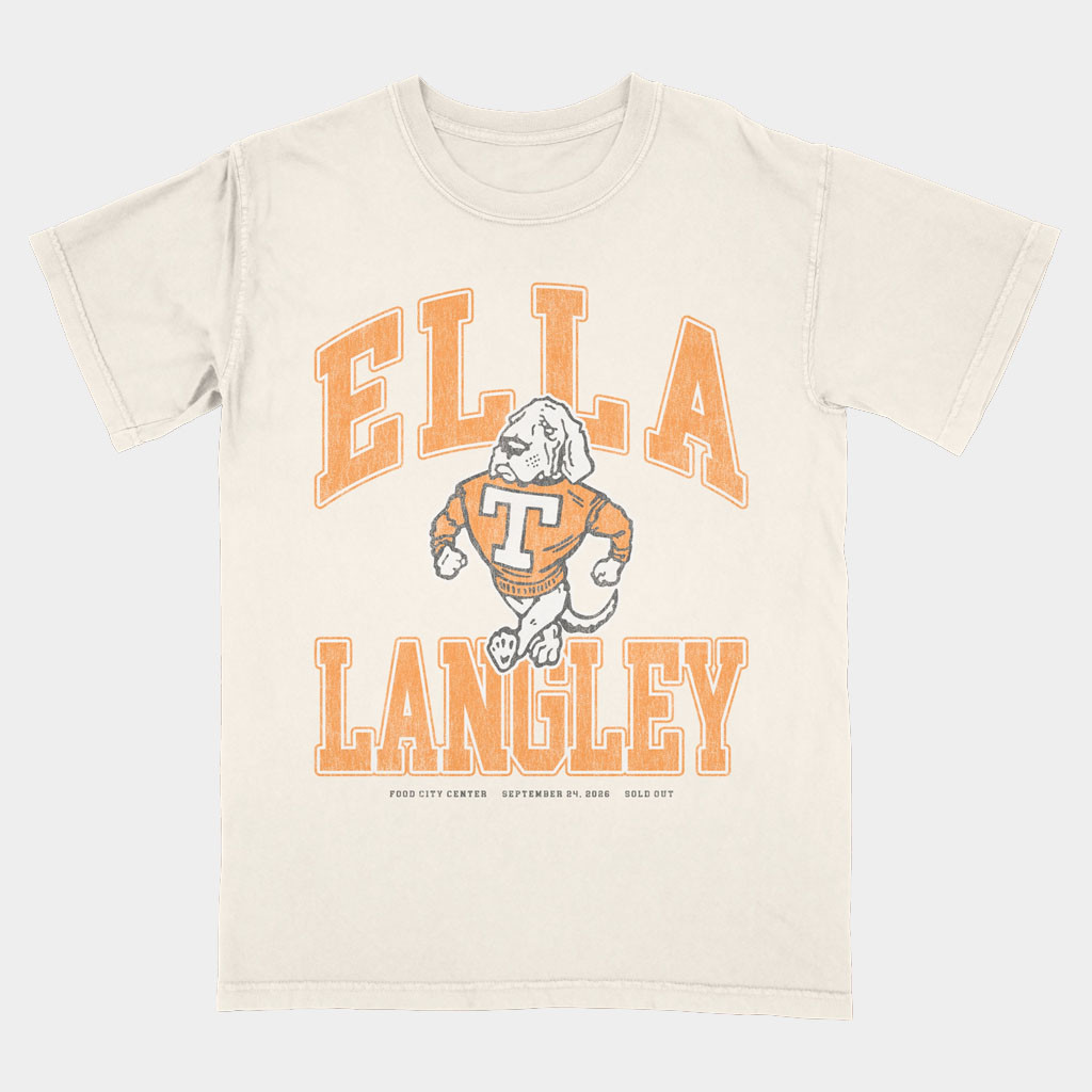 Ella Langley Merch Knoxville TN Event 2026 T-Shirt Ella Langley X Tennessee Vols Merch Fan Gifts
