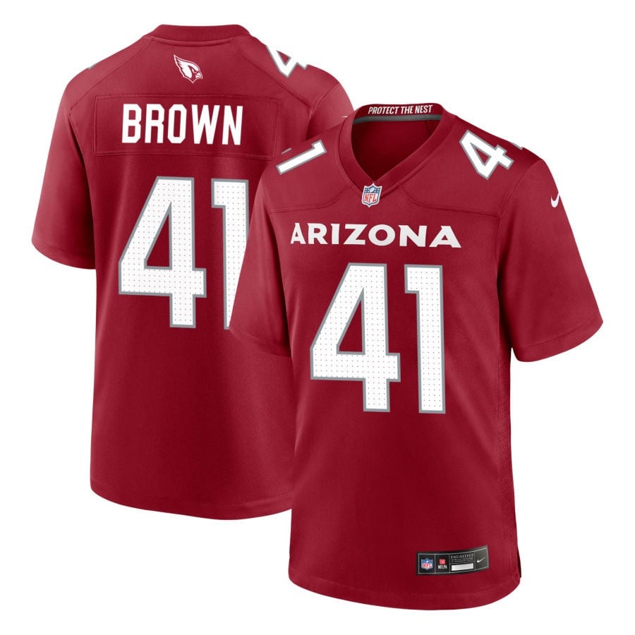 Elliott Brown Arizona Cardinals 2025 Game Jersey - Cardinal