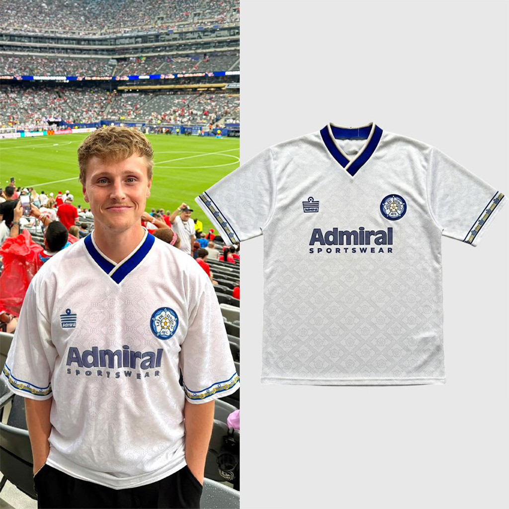 Ellis Platten Leeds United 1992 93 Home Jersey Admiral Leeds United Merch Gift For Brothers