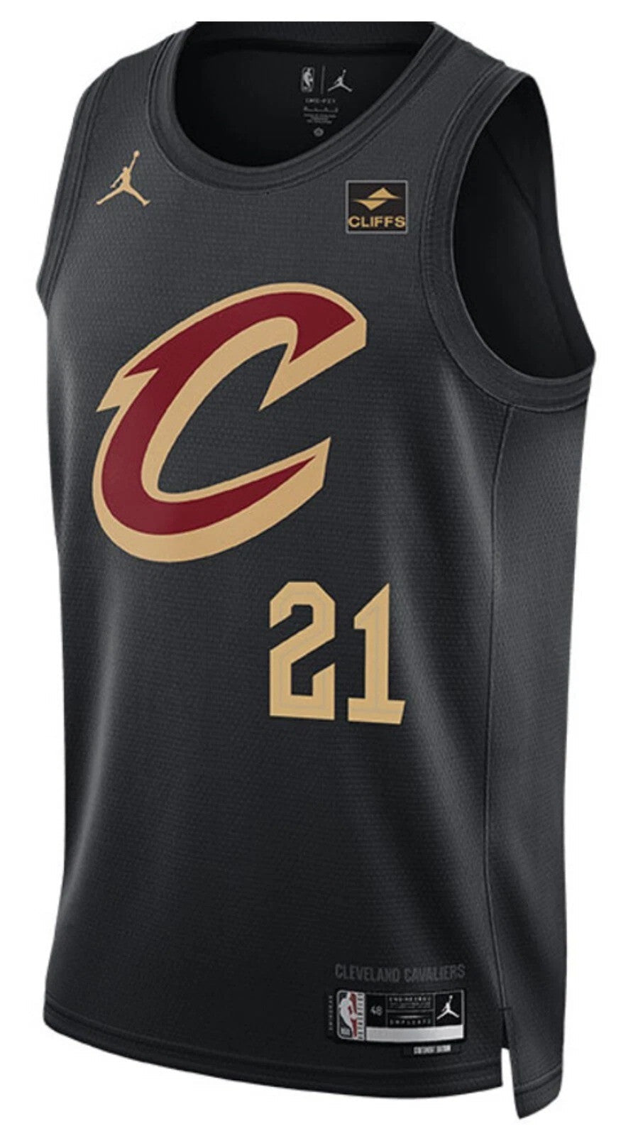 Emoni Bates Cleveland Cavaliers 2025 Statement Swingman Jersey - Black