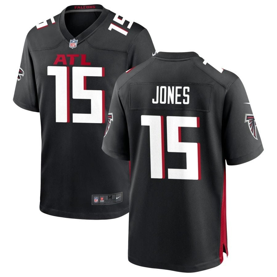 Emory Jones Atlanta Falcons 2025 Game Jersey - Black