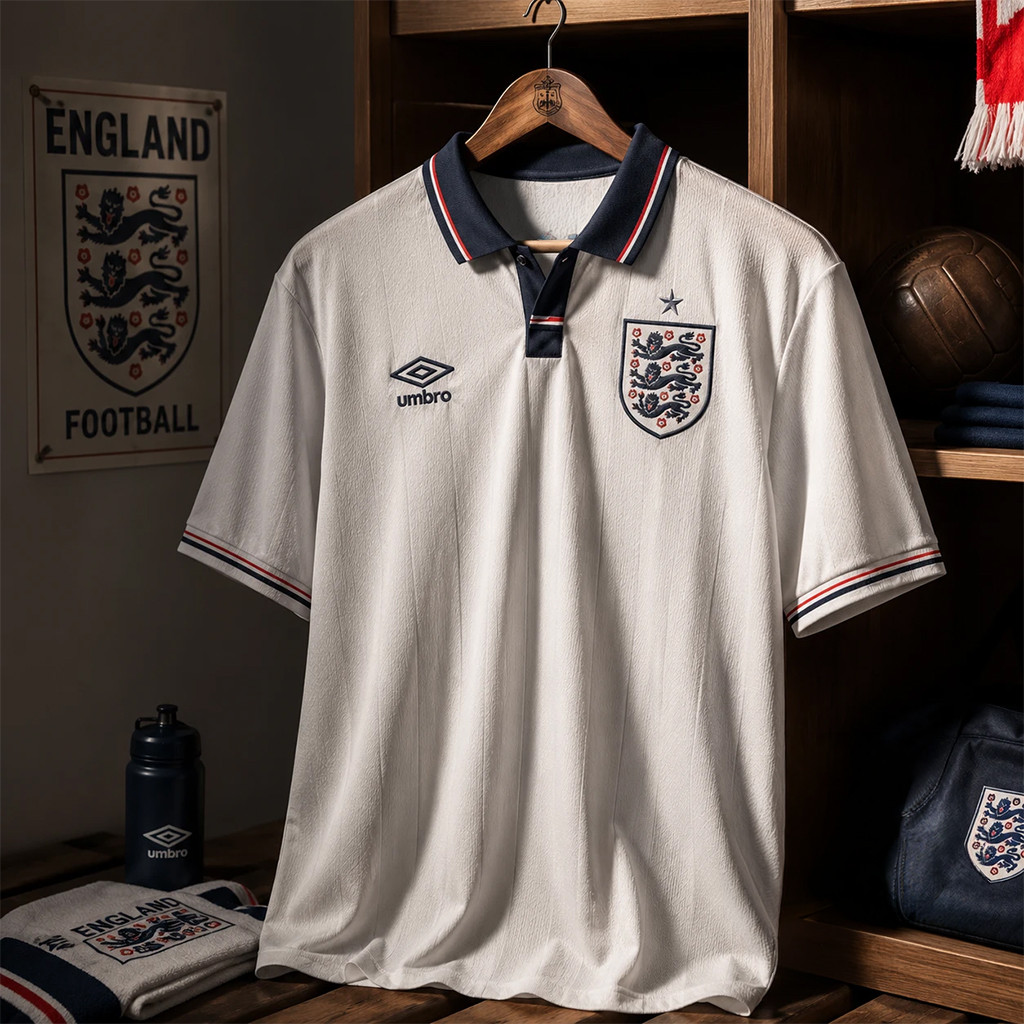 England National Football Team Classic Three Lions Home Jersey England World Cup 2026 Merch