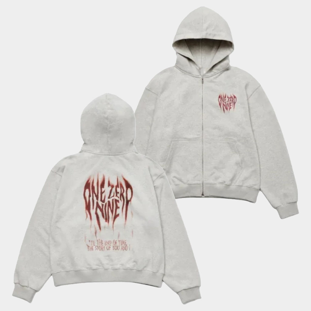 ENHYPEN Merch 2026 Sunghoon One Zero Nine Zip Hoodie KPop Merch Presents For Music Lovers