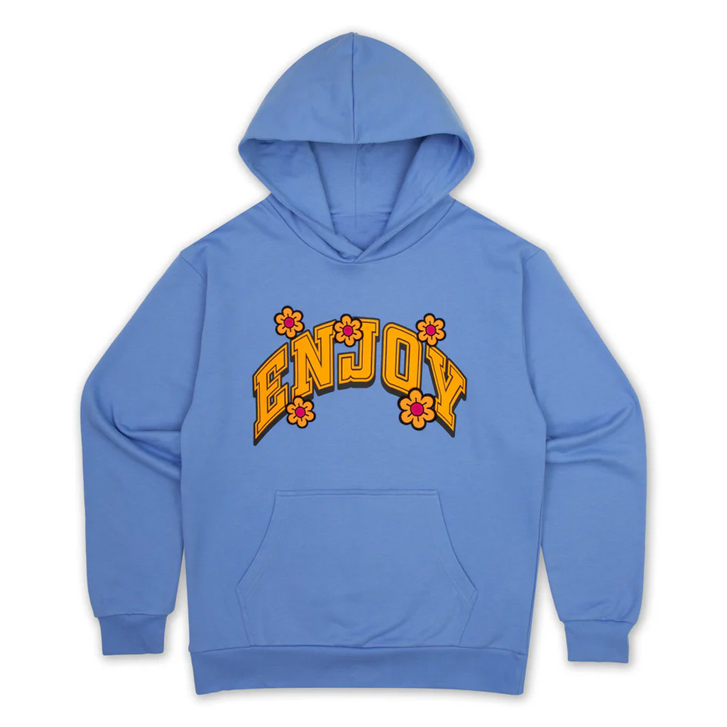Enjoy Basketball Merch 2026 Spring Hoodie Floral Graphic Hoodie Basketball Fan Gear Gift Ideas