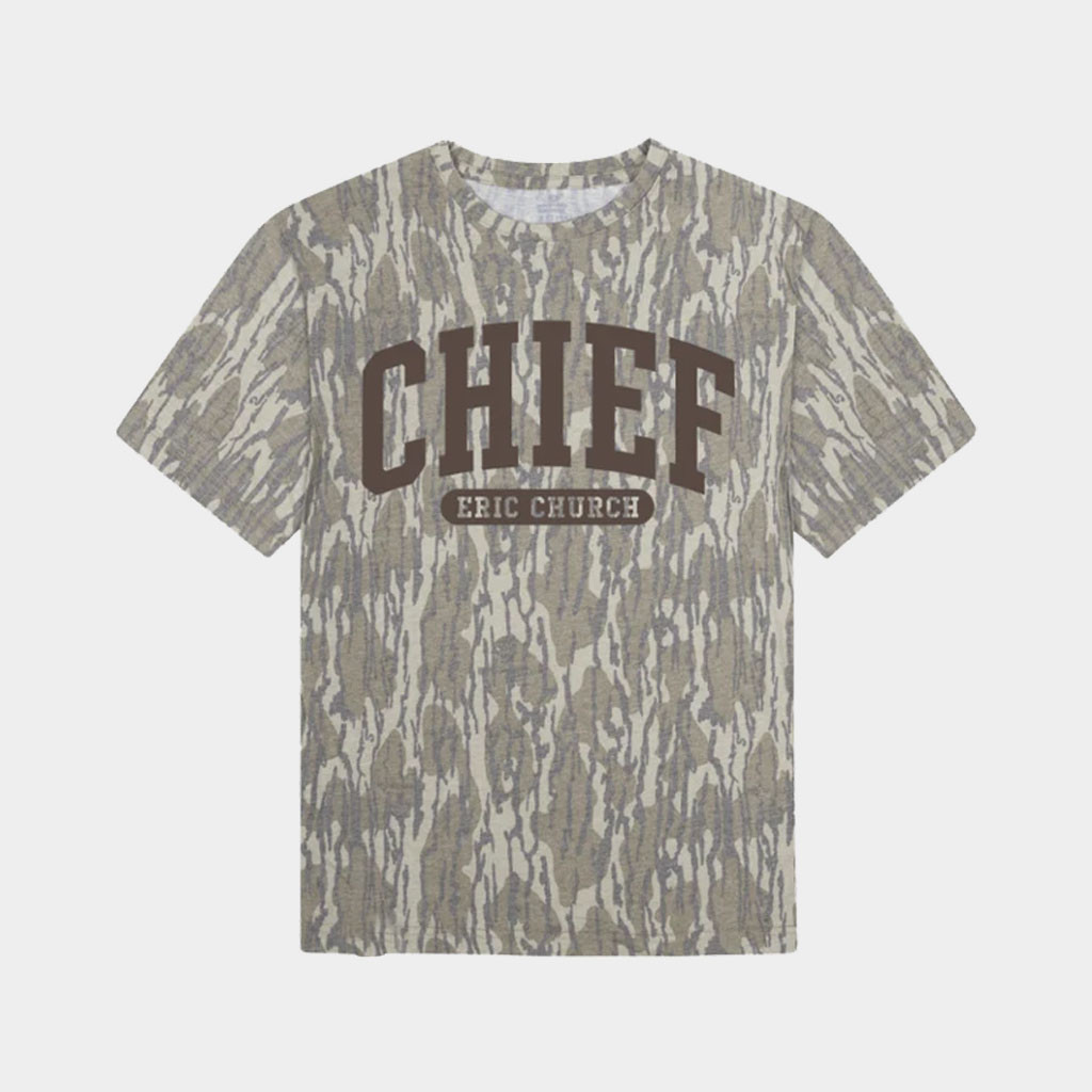 Eric Church Merch 2026 Camo Chief T-Shirt Eric Church Shirt Best Gift For Dad