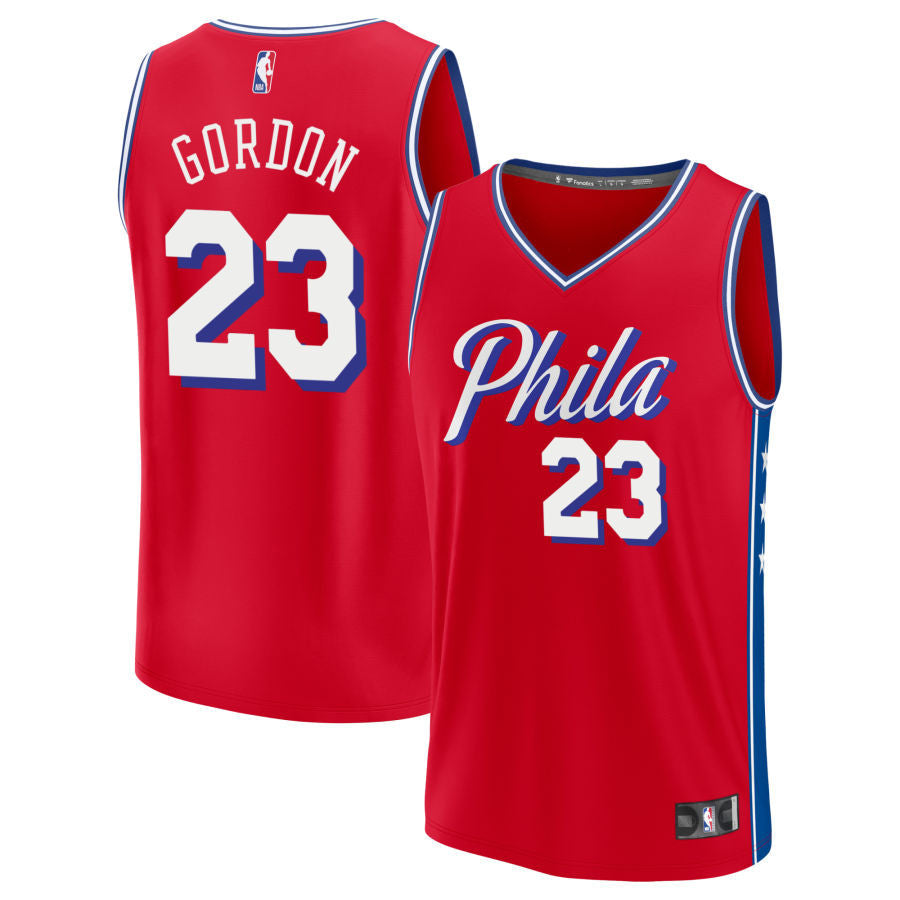 Eric Gordon Philadelphia 76ers 2025 Fast Break Statement Edition Jersey - Red