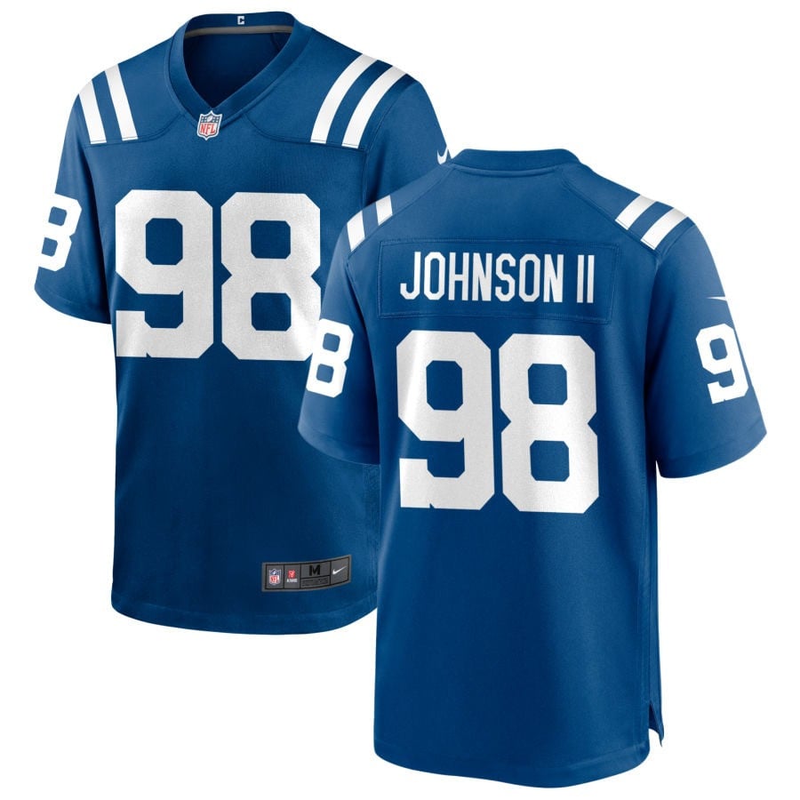 Eric Johnson II Indianapolis Colts 2025 Game Jersey - Royal