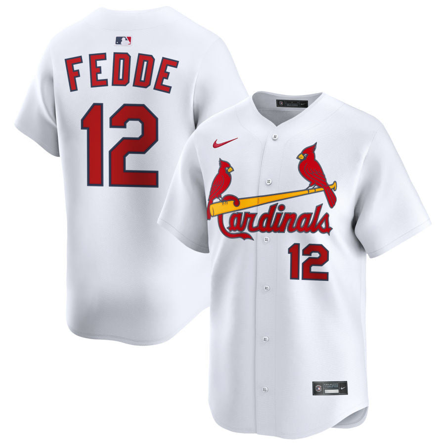 Erick Fedde St. Louis Cardinals 2025 Home Limited Jersey - White