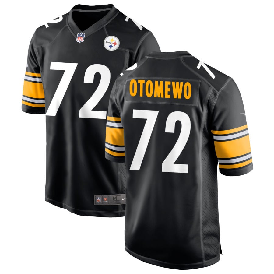 Esezi Otomewo Pittsburgh Steelers 2025 Game Jersey - Black