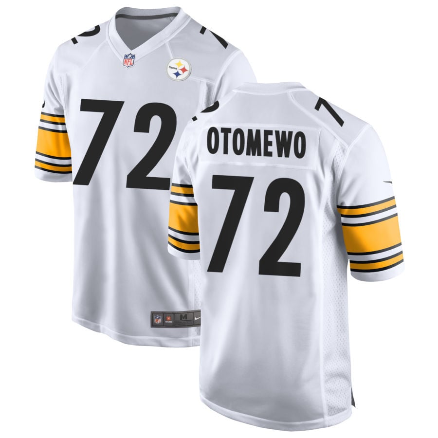 Esezi Otomewo Pittsburgh Steelers 2025 Game Jersey - White