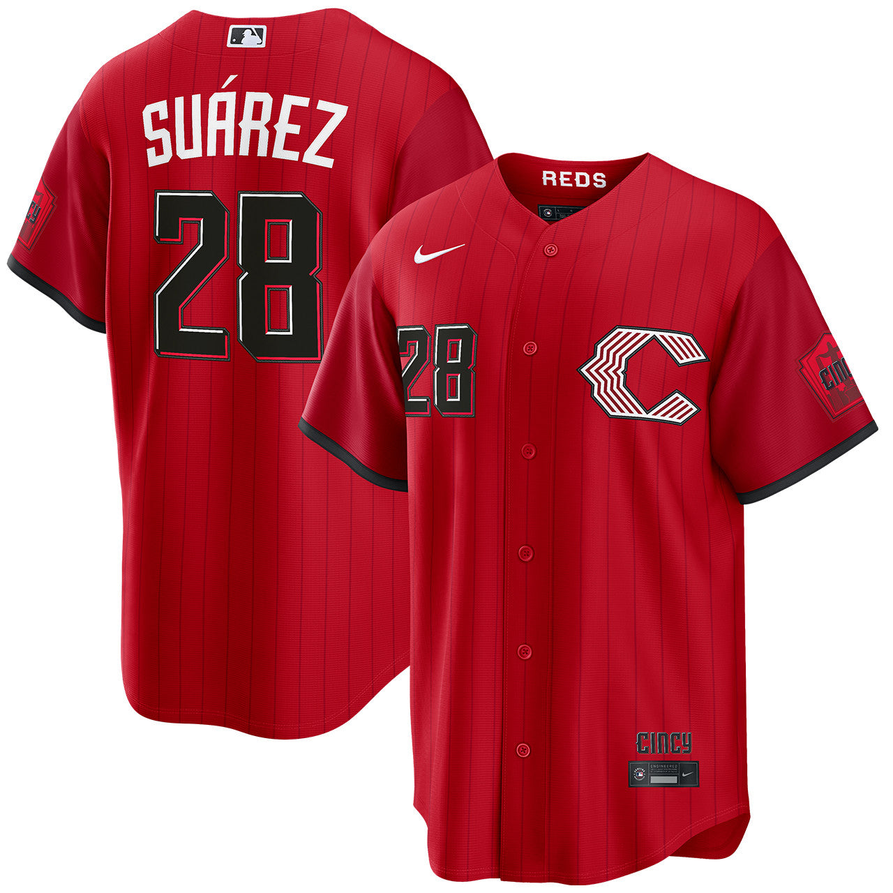 Eugenio Suarez Cincinnati Reds 2026 City Connect Limited Jersey - Red
