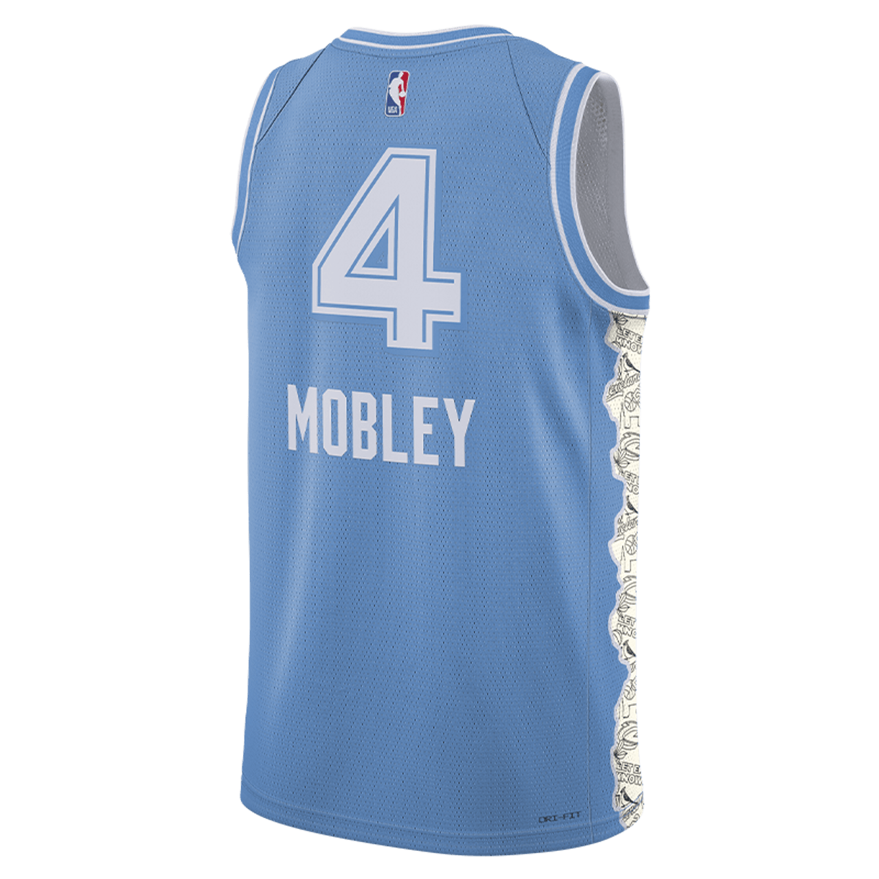 Evan Mobley Cleveland Cavaliers 2025 City Swingman Jersey 1 Evan Mobley Cleveland Cavaliers 2025 City Swingman Jersey