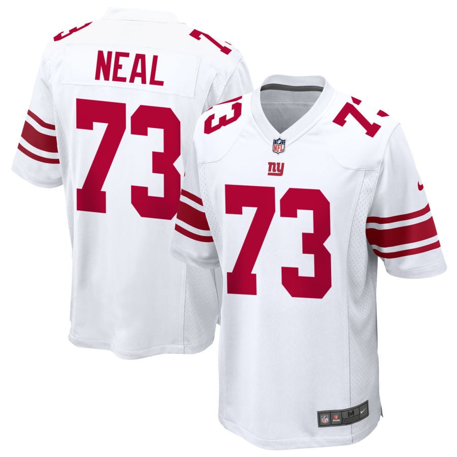 Evan Neal New York Giants 2025 Game Jersey - White