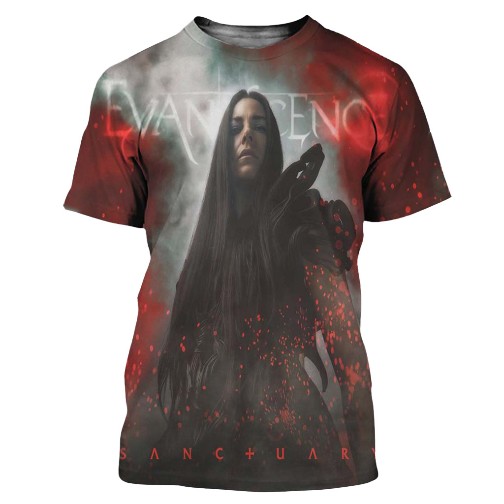 Evanescence Sanctuary Album Cover Poster Shirt Evanescence Merch Gifts For Rock Lovers