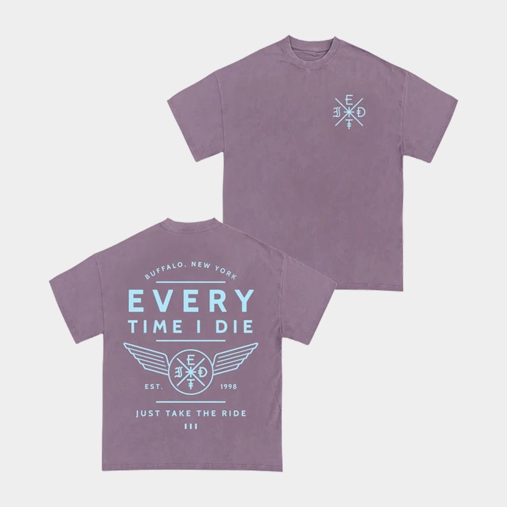 Every Time I Die Merch ETID 2026 Take The Ride T-Shirt Great Gifts For Music Lovers