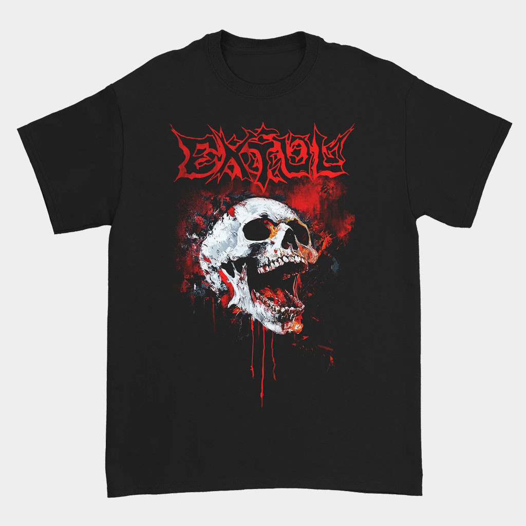 EXTOL Merch 2026 Skull T-Shirt EXTOL Band Merch Gifts For Metal Fans