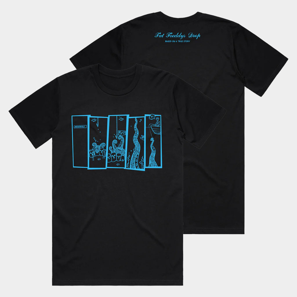Fat Freddy's Drop Merch 2026 Boats Backdrop T-Shirt Music Lover Gifts For Him