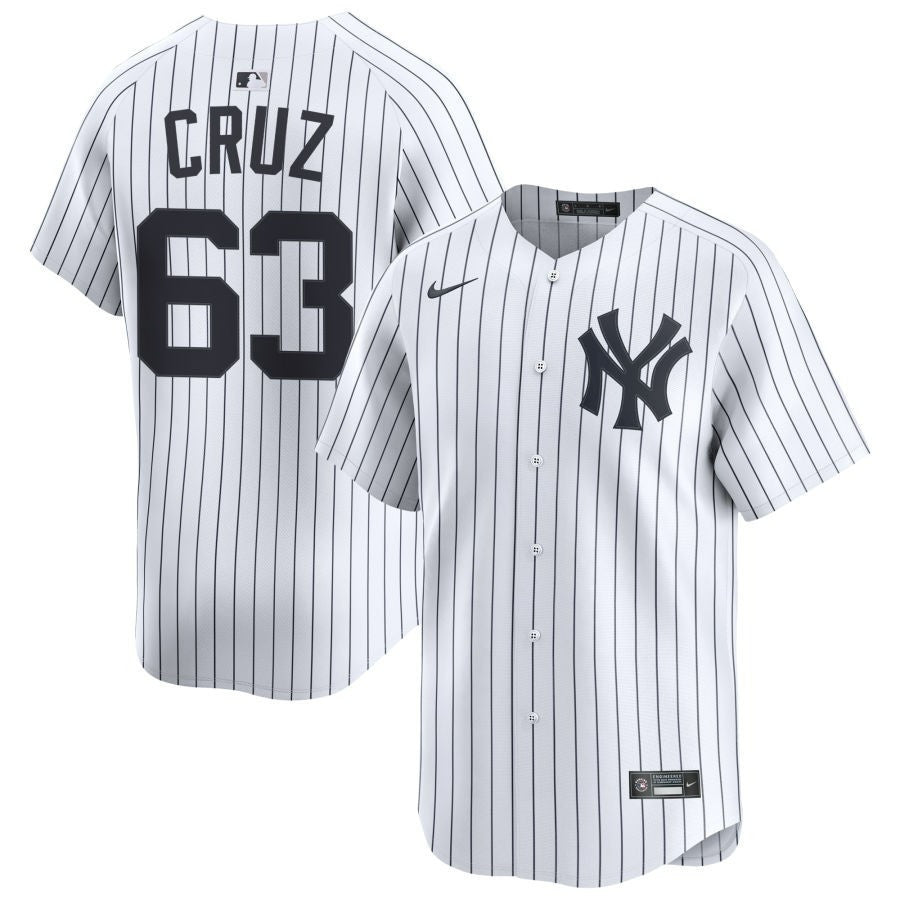 Fernando Cruz New York Yankees 2025 Home Limited Player Jersey - White