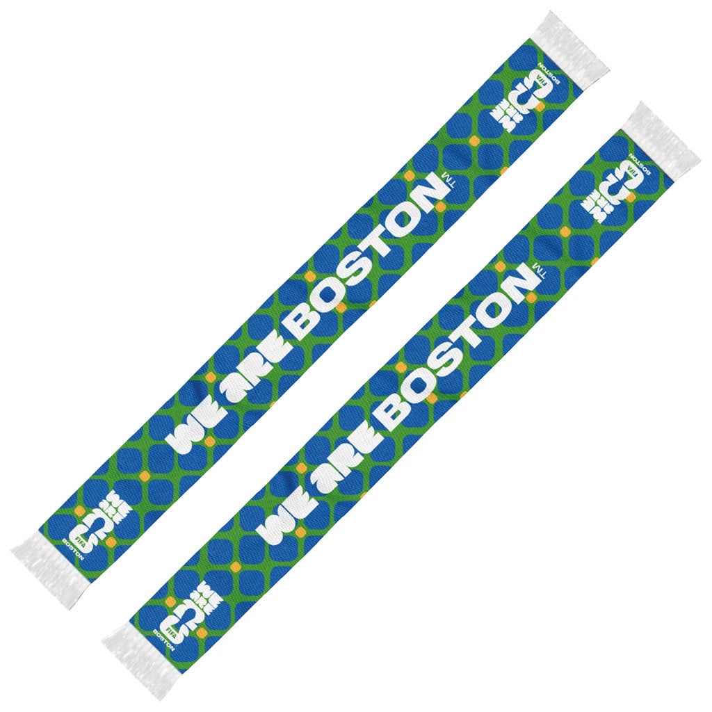 FIFA World Cup 2026 Merch Boston Host City Scarf We The Boston Scarf Game Day Fan Gears