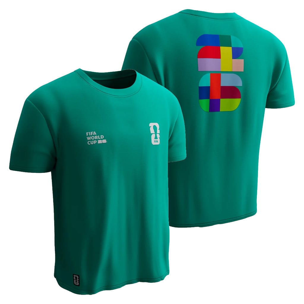 FIFA World Cup 2026 Merch Green Emblem T-Shirt Game Day Outfits Gift For Soccer Lovers