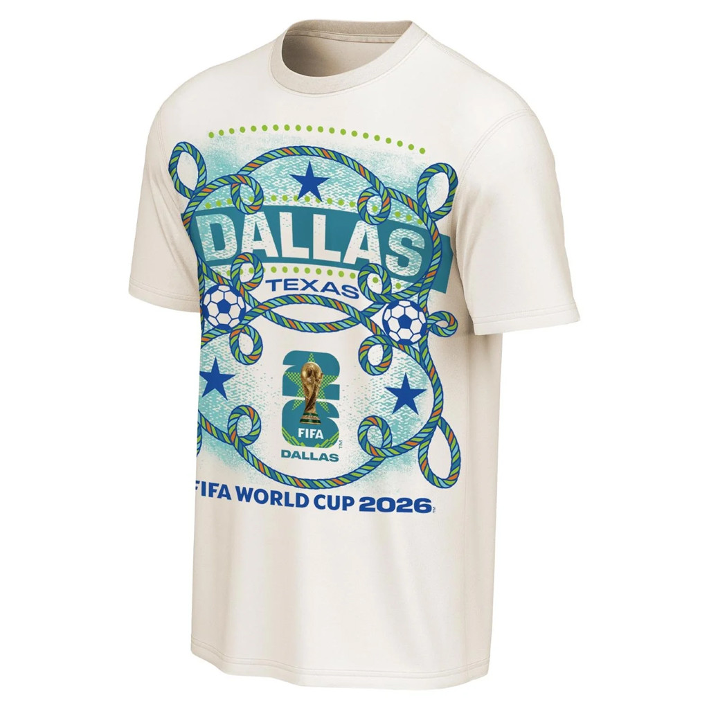 FIFA World Cup 2026 Merch Homestyle Dallas T-Shirt Match Day Outfits Gift For Soccer Lovers