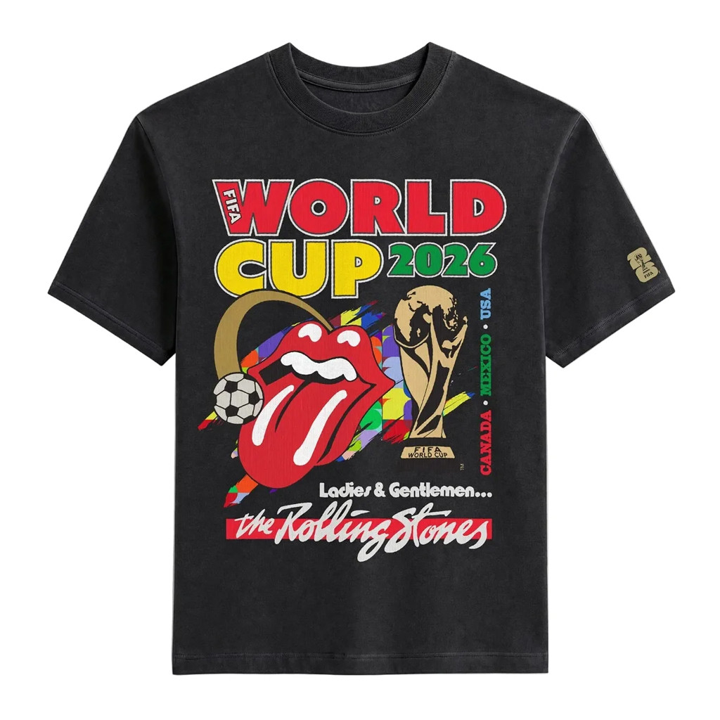 FIFA World Cup 2026 Merch Rolling Stones Matchday T-Shirt Football Fan Apparel Best Gifts