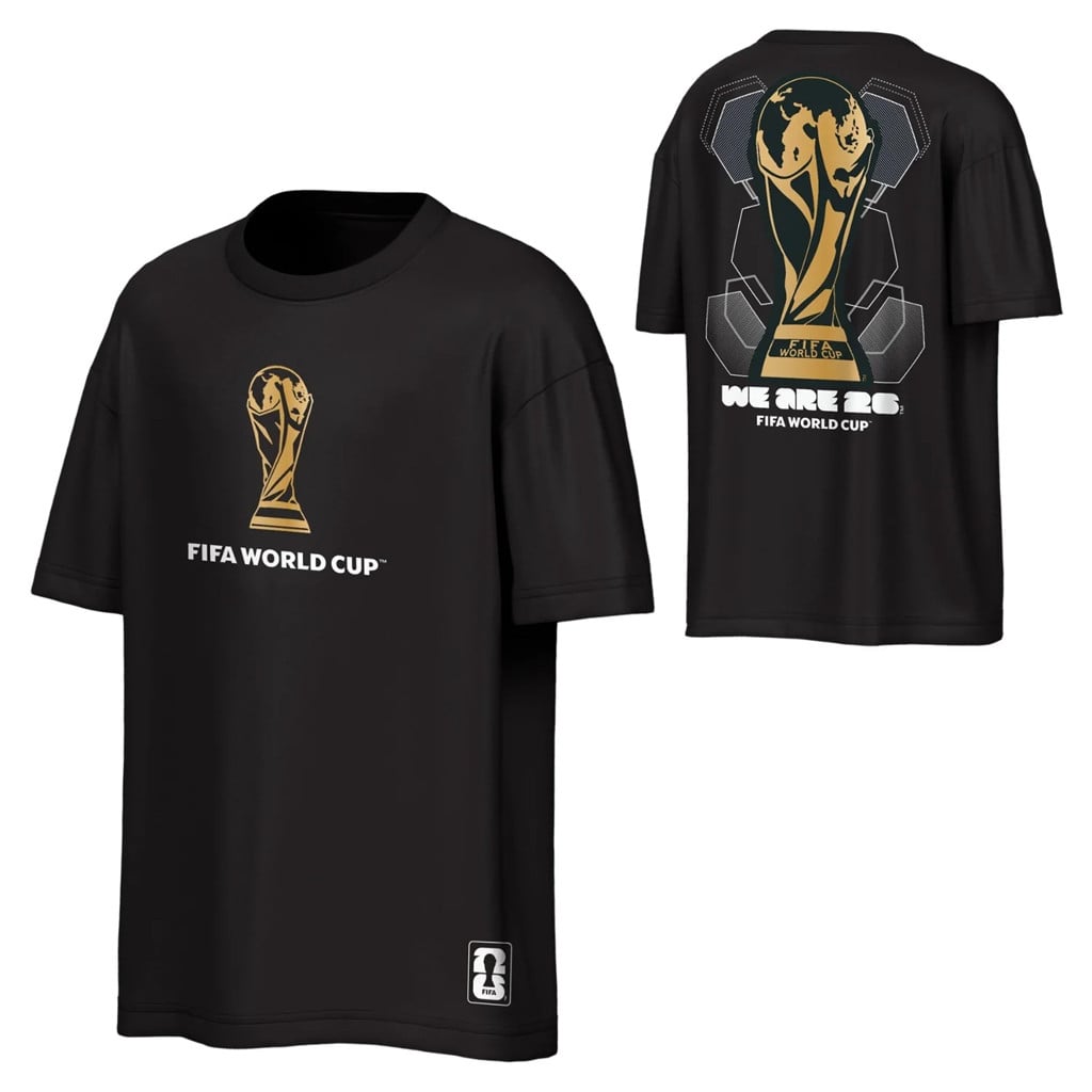 FIFA World Cup 2026 Merch Trophy Elements T-Shirt We Are 26 Shirt Game Day Gifts For Soccer Fan