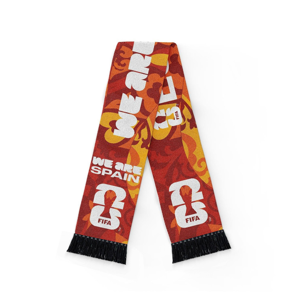 FIFA World Cup 2026 Merch We Are Spain World Cup 2026 Scarf Gifts For Spain Supporters