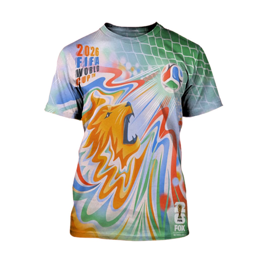 FIFA World Cup 2026 Netherlands National Football Team T-Shirt Netherlands Soccer WC Mrech