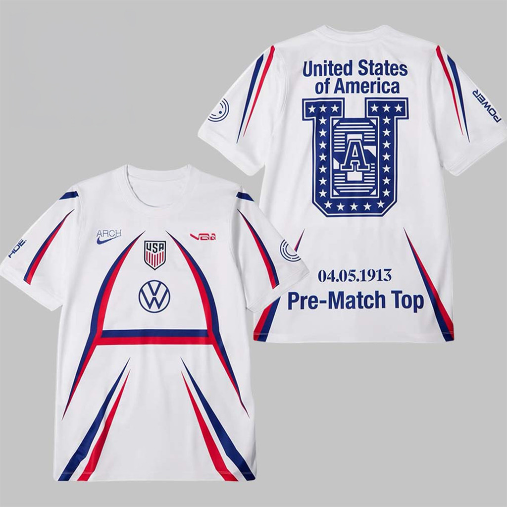 FIFA World Cup 2026 USA x Virgil Abloh Archive Jersey T-Shirt FIFA Merch Game Day Gifts